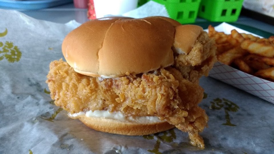 Flounder Burger